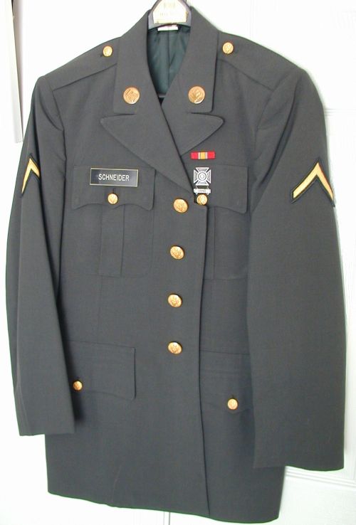 my Army Dress Greens Jacket